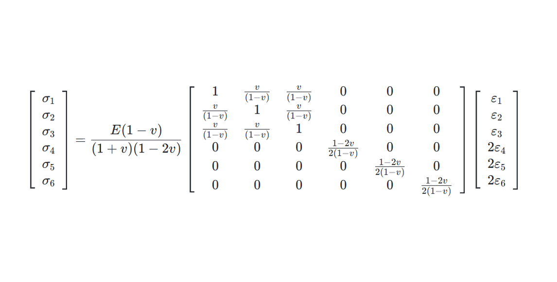 各向同性弹性常数矩阵